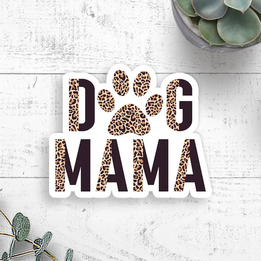 Dog Mama Vinyl Sticker