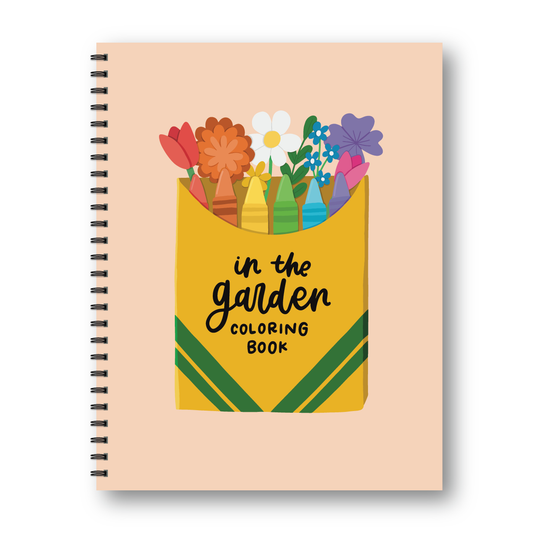 In The Garden Coloring Book