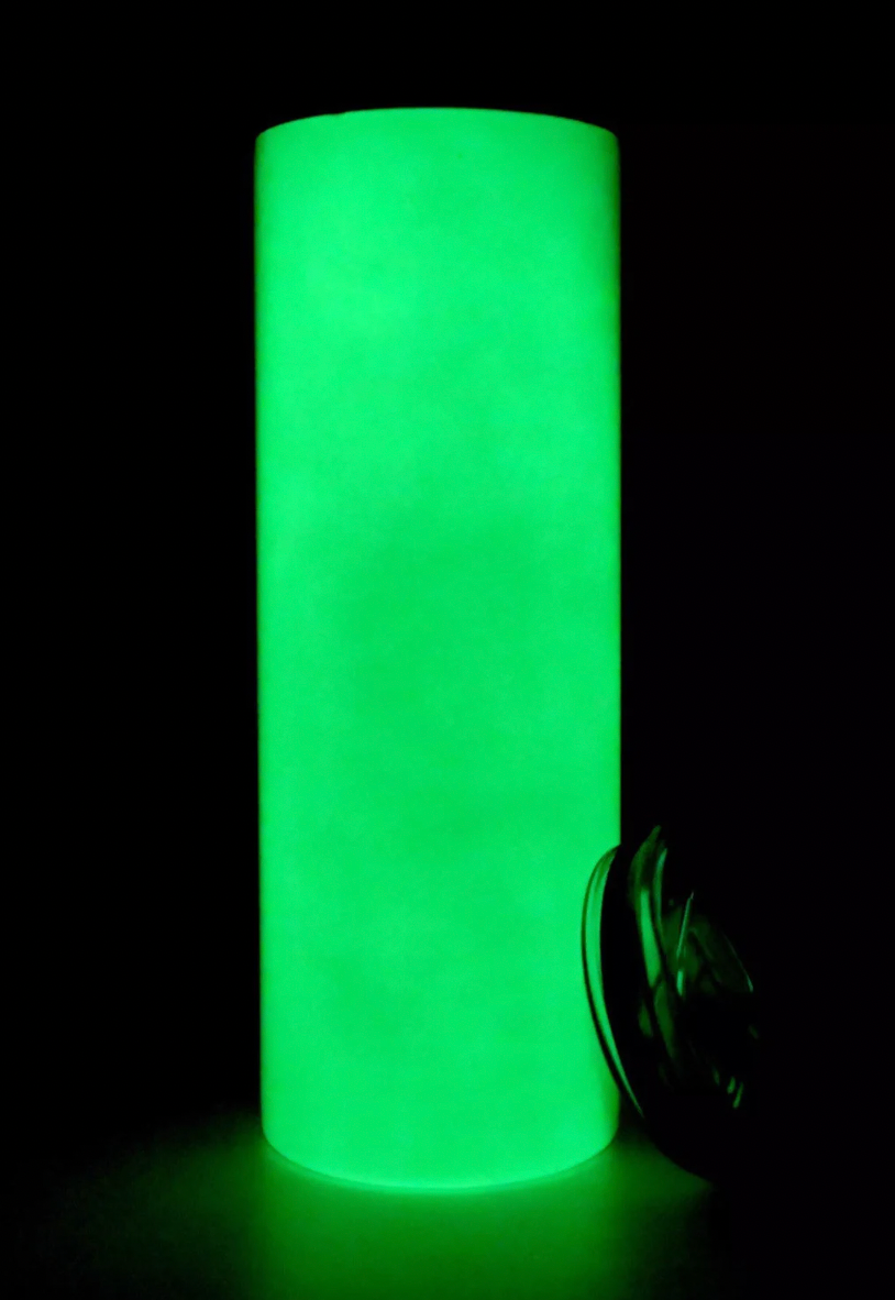 Villains Movie Green Glow in the Dark Tumbler