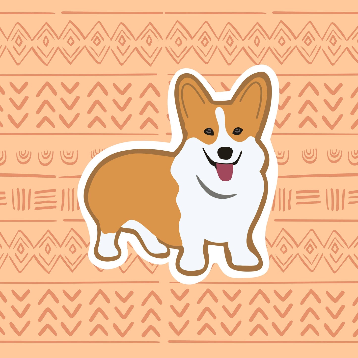 Corgi Sticker