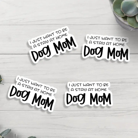 Dog Mom Mini 2" Sticker