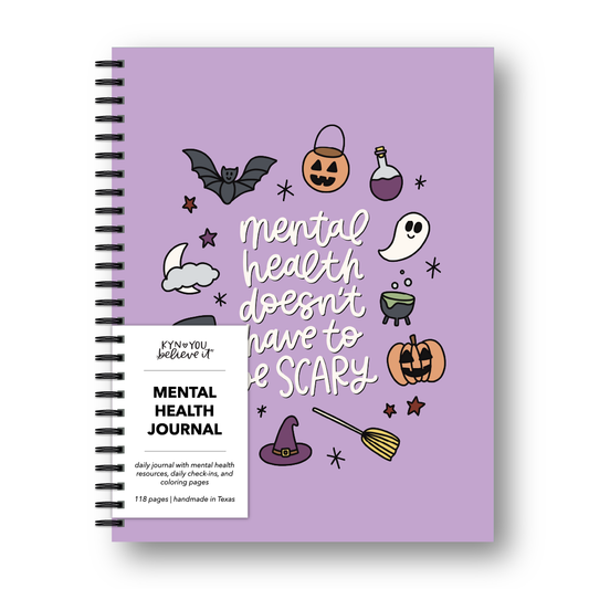 Halloween Mental Health Journal