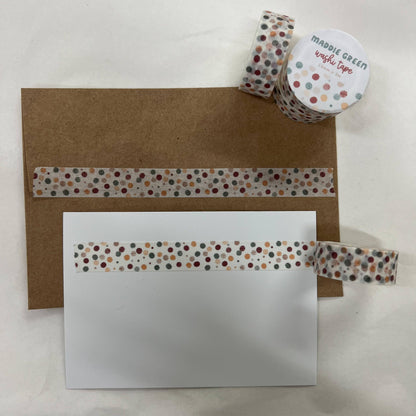 Polka Dot Signature Washi Tape