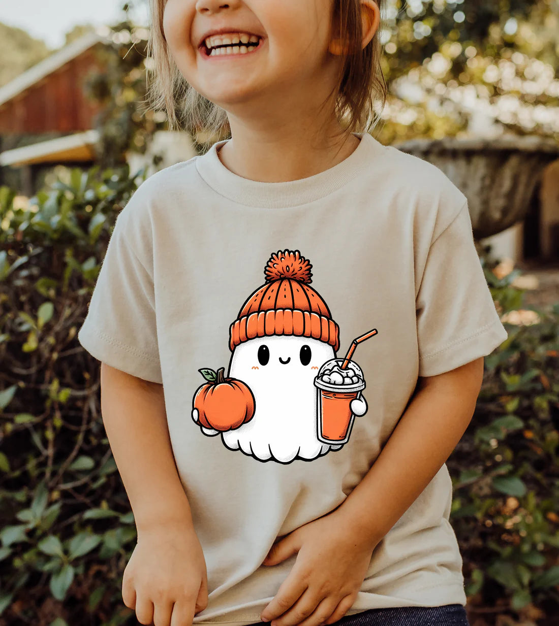 Pumpkin Ghost Youth Tee