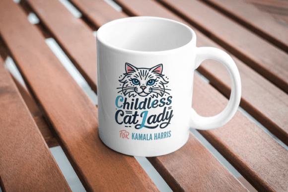 Childless Cat Lady for Kamala Harris Mug