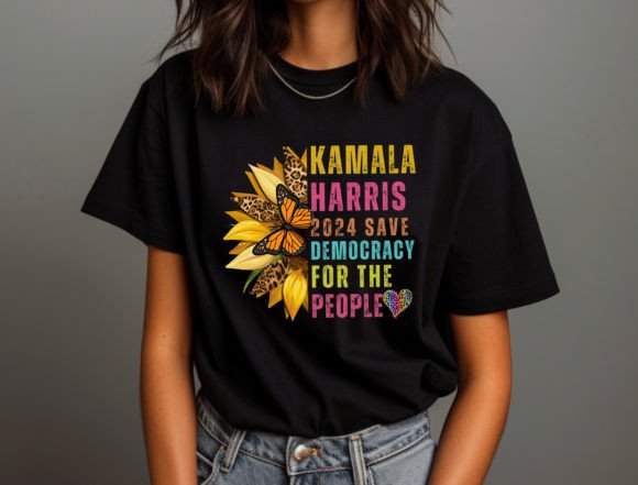 Kamala Harris Save Democracy Tee