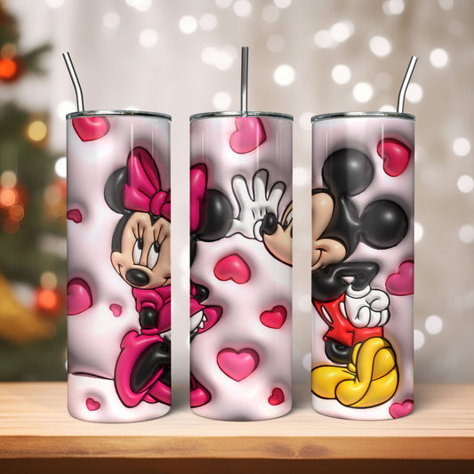 Mouse Love 3D Sublimation Print