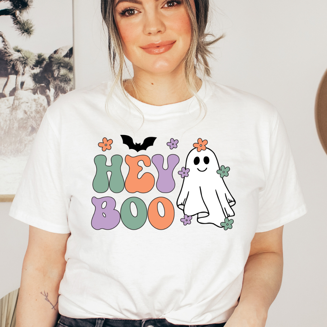 Hey Boo Halloween PNG file