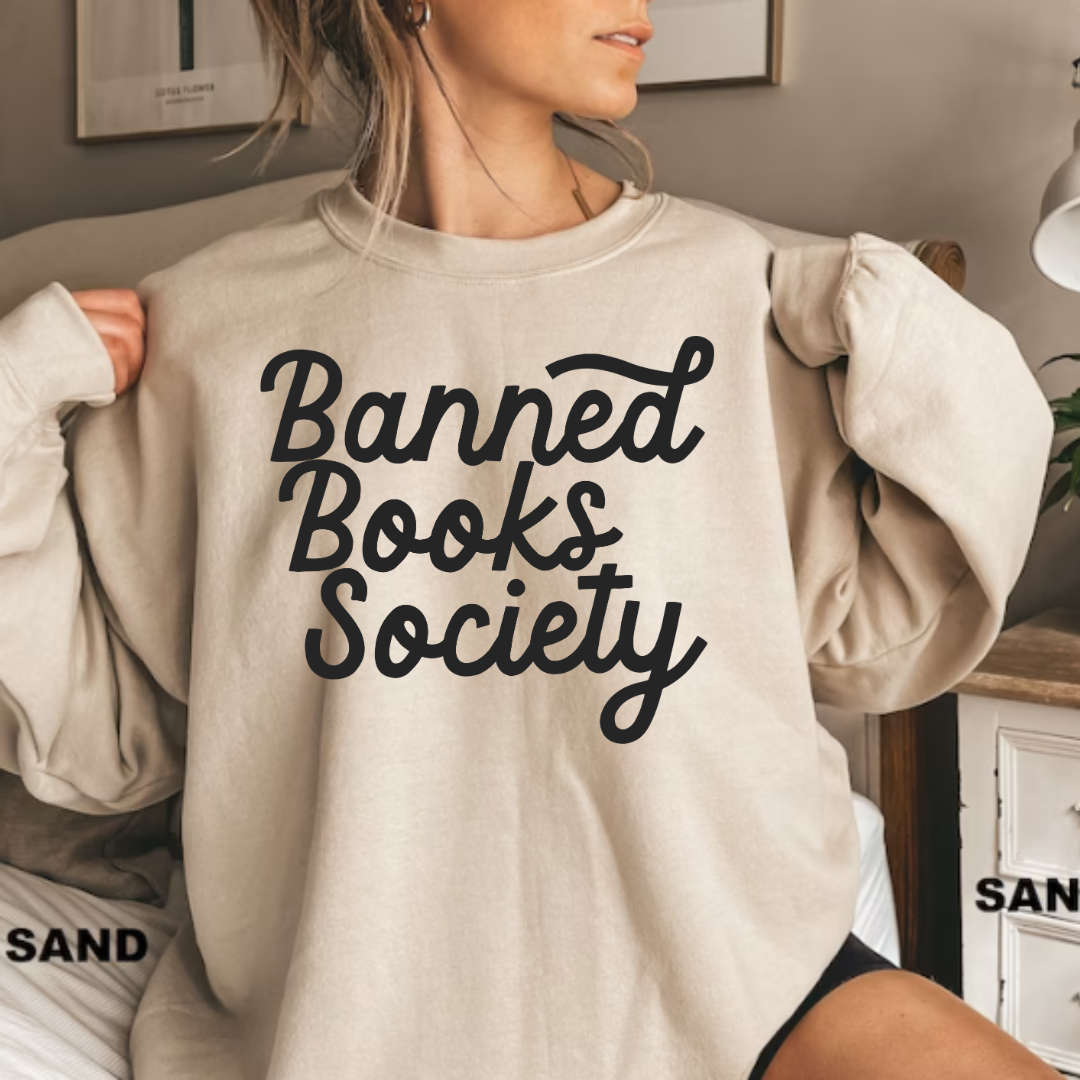 Banned Books Society Crewneck