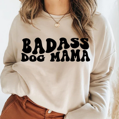 Badass Dog Mama Crewneck