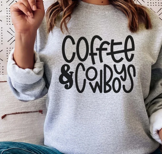 Coffee & Cowboys Crewneck