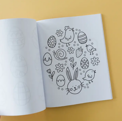 Hello Spring Coloring Book