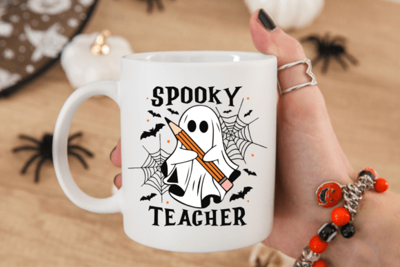 Spooky Teacher Mug