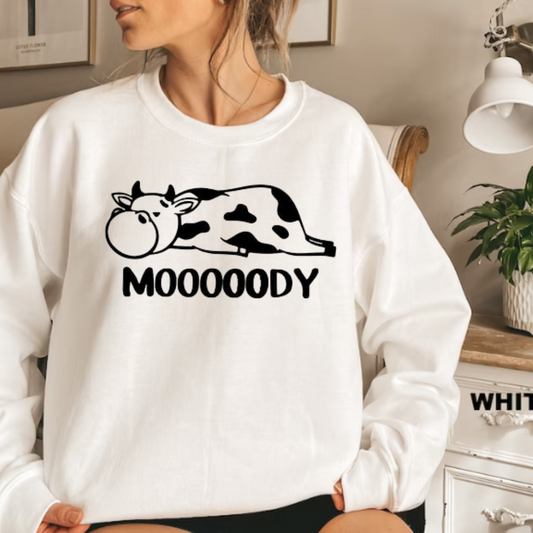 Moooody Crewneck