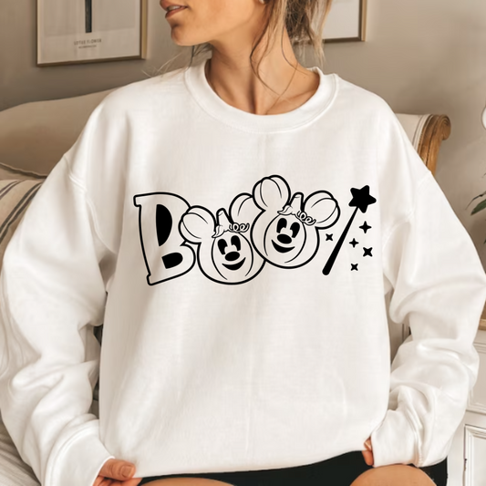 Halloween Magical Boo Crewneck