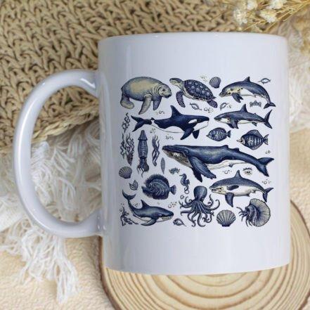 Ocean Animals Mug