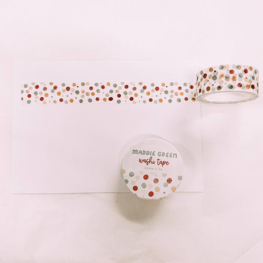 Polka Dot Signature Washi Tape