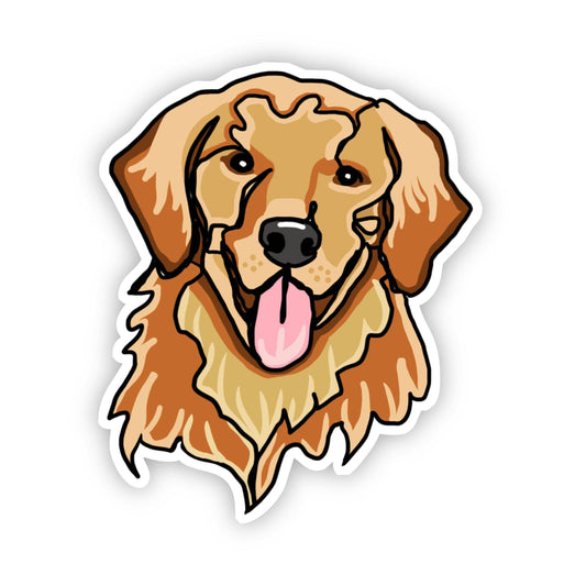 Golden Retriever Dog Sticker