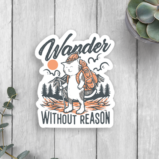 Wander Vinyl Sticker