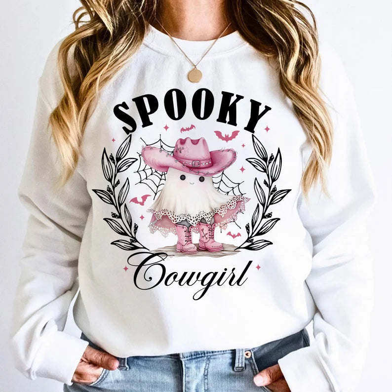 Spooky Cowgirl Crewneck & Tee