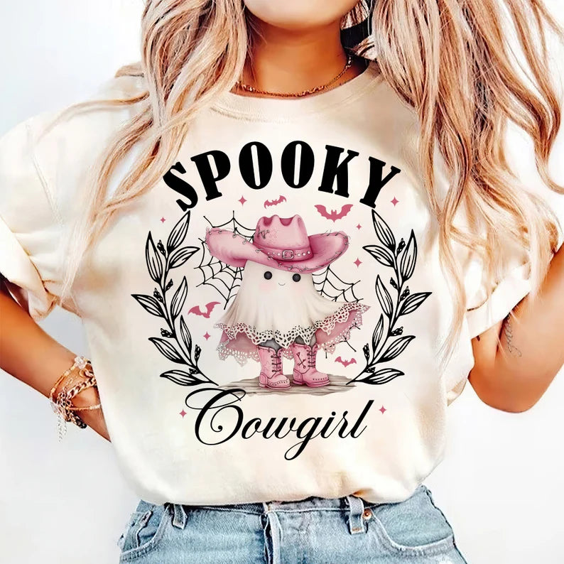 Spooky Cowgirl Crewneck & Tee