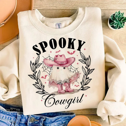 Spooky Cowgirl Crewneck & Tee